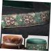 JECOMPRIS Moxa Holder Tool Kasten - Green Moxibustion Device Double Layer Fabric 113x10cm for Massage & Wellness - Buy Online on GoSupps.com
