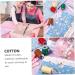 LALAFINA 7 sheets Sewing Diy Cloth Cotton Chic Material Patch Fabric Floral Patchwork Handicraft Handmade - Buy Online on GoSupps.com
