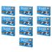 Skiny Whip Coconut & Dark Chocolate Bars 5 Pack - High In Fibre Affordable And Less Than 80 Calories Per Bar Indulge In These Tasty Treats Guilt Free - Pack of 10