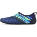 JIASUQI Kids Water Shoes Quick Dry Aqua Socks - 8.5/9 UK Child Navy Blue - Buy Online on GoSupps.com