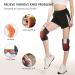 Comfier Cordless Knee Massager Heating Pad - Electric Heated Knee Brace for Pain Relief - Buy Online on GoSupps.com