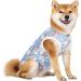 Cool Summer T-Shirt for Dogs | Breathable Sun Protection Vest for Medium & Large Dogs (Size M Blue Sheep) - Buy Online on GoSupps.com