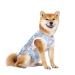 Pet clothing summer t-shirt cool breathable sun protection dog vest clothing outfit for medium-sized and large dogs (6xl blue sheep)