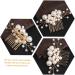FRCOLOR Pearl Comb Hair Accessories for Wedding Hair Accessory for Women Bride Hair Side Comb Womens Hair Accessories Pearl Hair Clips Pearls Headpiece Pearl Wedding Hair Accessories Alloy - Buy Online on GoSupps.com