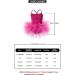 KARETT Toddler Girls Ballet Leotard & Tutu Dress | Criss Cross Back Straps | Rose Purple | 2-4T - Buy Online on GoSupps.com