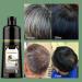 Gray Reducing Shampoo natural formula black hair dye shampoo 500 ml sustainable coconut color control GX Mins fast hair dye semi without damage for men and women 1 piece 1er Pack - Buy Online on GoSupps.com