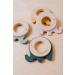 Bo Babys ONLY Bei ring Elefant - Hochwertiger Greifling aus Holz & Silikon f r Babys ab 0 Monaten - Kindersichere Bei spielzeuge in Rosa - Ideal f rs Zahnen - Buy Online on GoSupps.com