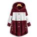 Shop Hanxiulin Oversized Women's Plush Jacket - Winter Hoodie Coat Reversible Outerwear & Casual Sweat Jacket - Buy Online on GoSupps.com