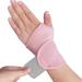 YUNYILAN 2 Pack Wrist Support Brace/Carpal Tunnel/Wrist Brace/Hand Support Adjustable Wrist Support for Arthritis and Tendinitis Joint Pain Relief (Pink)