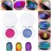 Adriana Nicole Cosmetics Eyeshadow Ethereal Eyeshadow Adriana Nichole Cosmetics Sparkling Eyeshadow Ethereal Single Color-shifting Eyeshadow Suitable for All Skin Types (Style D) - Buy Online on GoSupps.com