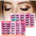5 Pairs Natural False Eye Lashes 3D Multi-Layer Fake Eyelashes Extension Dense and Fluffy False Eyelash Cluster Naturally Curled False Eyelashes for Women Eye Makeup Type 3 - Buy Online on GoSupps.com