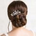 Edary Crystal Bride Wedding Hair Comb with Rhinestone Side Combs - Bridal Hair Accessories for Women and Girls - Buy Online on GoSupps.com