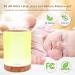 300ml Aroma Diffuser & Essential Oil Set - Quiet Ultrasonic Humidifier with 6 Premium Oils 7 Color LED Aromatherapy for Office Yoga Spa - Waterless Auto Shutoff - Buy Online on GoSupps.com