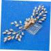Beaupretty Accessories Combs For Women accessories for women wedding barrettes for women womens clips Side Comb Clip prom headpiece rhinestone comb rhinestones bride Comb - Buy Online on GoSupps.com
