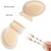 4 Pairs Foam Heel Pads for Shoes Heel Insert for Shoes Too Big Anti Slip Cushion Grip for Loose High Heels Comfort Protector Liners for Women Men Back of Heel Fillers (Black and Skin) - Buy Online on GoSupps.com