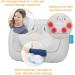 Medisana MCG 800 Gel Massage Cushion: Heated Neck Shoulder Back & Leg Massager with Red Light & Stool Fixation - Ideal for Relaxation - Buy Online on GoSupps.com