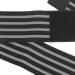 Sports Elbow Brace Compression Bandage - Elastic Support Sleeve for Injury Recovery | Ideal for Athletes - Black & Gray Stripes - Buy Online on GoSupps.com