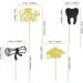 Ercadio 24 Pack Dentist Graduation Cupcake Toppers Black Gold Glitter Congrats Grad Tooth Cupcake Picks 2024 Graduation Diploma Cupcake Toppers for 2024 Graduation Theme Party Cake Decors Supplies A-grad Gold - Buy Online on GoSupps.com