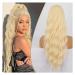 Ponytail Extensions Wavy Fluffy Synthetic Ponytail Hairpiece Natural Soft Daily Use Synthetic Ponytail Extensions for Women Long for Women(Color:Blonde)