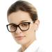 OCCI CHIARI Oversized Blue Light Reading Glasses for Women - Big Frame Tortoise Design Available in 1.0 to 3.5 Magnification - Buy Online on GoSupps.com