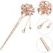 Kichvoe Chignon Pin Chopsticks Hair Making Accessory Chinese Hair Sticks Chinese Style Hair Clip Chinese Hair Chopsticks Kimono Hair Clip Chinese Hairpin Miss Accessories Crystal Colorful - Buy Online on GoSupps.com