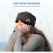 Mavogel Modal Sleep Mask - Comfortable Light Blocking Eye Mask for Travel & Yoga | Adjustable Full Eye Cover for Men & Women (Black - Buy Online on GoSupps.com
