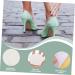 FOMIYES 24 Pairs Cuttable Half Size Foot Heel Grips Comfort Pads for High Heels & Sneakers | White Sponge Cushion for Women - Buy Online on GoSupps.com