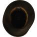 Men's Indiana Jones Wool Felt Outback Fedora - Water Repellent with Grosgrain Trim - Brown - Buy Online on GoSupps.com