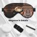 SSIMOO Heart Coffee Print Eye Mask - Double-Sided Soft Light Blocking - Enhance Sleep Quality - Buy Online on GoSupps.com