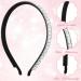 Ouligay Rhinestone Headband Women Non-Slip Sparkling Crystal Hair Bands Glitter Hair Band Skinny Headbands Wedding Birthday Holiday Hair Accessories For Women Girls Gifts - Buy Online on GoSupps.com