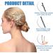 Vlasy 60 Count Black Wave Bobby Pins for Women and Girls - Invisible Hair Clips for All Hair Types - Bulk Hair Accessories - Buy Online on GoSupps.com