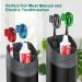 Toothbrush Head Cover Cap - Protective Brush Pod Case & Clip for Travel | Cool Bathroom Essentials - Buy Online on GoSupps.com