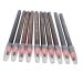 WOONEKY 10pcs Eyebrow Pencil Eye Brow Pencils for Women Peel- off Pencil Black Pencils Makeup Pencils Paper