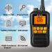 Retevis RM01 Handheld Marine Radio - Waterproof Two-Way Radio for Boats - USB Charging - NOAA Weather Alert - 1 Pack - Buy Online on GoSupps.com