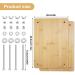29.5x20cm Wooden Bamboo Book Press | Sturdy Bookbinding Tool & DIY Accessory - Perfect for International Shipping - Buy Online on GoSupps.com