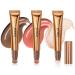 3 Pack Liquid Contour Beauty Wand Highlighter and Bronzer Stick with Cushion Applicator Attached Easy to Blend Long Lasting & Smooth Natural Matte Finish Lightweight Super Silky Cream Contour Face Illuminator Makeup S...
