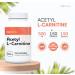 NUI NUTRA Acetyl L-Carnitine Supplement 500mg - 150 Capsules for Energy & Metabolism Support - Buy Online on GoSupps.com