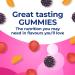 One A Day Multi+ Hair Skin & Nails Multivitamin Gummies - Daily Vitamin Plus Support For Healthy Hair Skin And Nails With Biotin And Vitamins A C E And Zinc For Women and Men 120 Gummies - Buy Online on GoSupps.com
