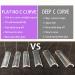 XXXL Clear No C Curve Square Nail Tips - 504 Pcs - Extra Long Half Cover for Acrylic Nails - EJIUJIUO - Buy Online on GoSupps.com