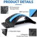 Buy GOCUODE Back Stretcher - Posture Corrector & Muscle Relaxer | Relieve Back Pain - International Shipping Available - Buy Online on GoSupps.com