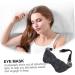 PLAFOPE Gravity Eye Mask for Men - Gel Face Mask for Sleeping - Heatable Eyeshade with Glass Beads - Blackout Blindfold for a Restful Night's Sleep - Buy Online on GoSupps.com