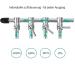 Movoja AQ Air Aquarium Distributor - Stainless Steel 10x Connector | Adjustable Airflow Control for Aquariums | International Shipping Available - Buy Online on GoSupps.com