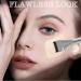 Irikdescia Flat Foundation Brush for Liquid Makeup Fishtail Shape Ultra Thin Makeup Brush Angled Liquid Foundation Brush for Liquid Creamy Concealer Brush - Buy Online on GoSupps.com