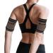 Bicep Compression Sleeve 1 Pair Upper Arm Compression Sleeve Bicep Tendonitis Brace Triceps Brace for Pain Relief Arm Support fit for Men Women (GOLD Medium) Medium GOLD