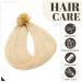 SEGO U Tips Extensions - Real Hair Bondings 0.5g/Strand Keratin Glue 100 Strands Straight Light Blonde #613 50 cm | Premium Quality Hair Extensions for Global Shipping - Buy Online on GoSupps.com