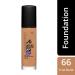 Manhattan Lasting Perfection Foundation 25 Hours - True Nude 66 | Moisturizing High Coverage for Flawless Complexion | 30ml - International Shipping Available - Buy Online on GoSupps.com