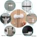 Child Protection Cabinet Locks - 8-Piece Drawer & Closet Safety Kits | No Drilling Strong Adhesive | Durable Furniture & Kitchen Childproofing - Buy Online on GoSupps.com