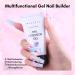 Makartt Poly Nail Gel 50ml - UV Nail Extension Gel Colors for DIY Manicure & Nail Art - Perfect Gift - Wisp of White - Buy Online on GoSupps.com