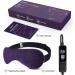 Heated Eye Mask for Dry Eyes - USB Electric Warm Compress for Eye Strain Stye Treatment & Puffiness - 3 Temperature & 4 Time Controls - Buy Online on GoSupps.com