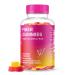 Pink Stork Fiber Gummies: Prebiotic Fiber Supplement  Inulin  Prebiotics for Women s Digestive Support  Digestive Support for Regularity and Gut Health  60 Peach Berry Gummies